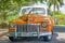 Beautifully restored old classic Dodge car in Havana