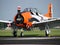 Beautifully restored T28 Trojan warbird trainer.