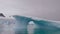 A Beautifully Shaped Iceberg in Antarctica