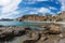 Beautifuly colored Firiplaka beach, Milos, Greece