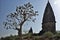 Beauty of a abandoned Hindu temples in Orchha