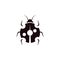 Beauty bug vector illustration icon