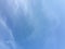 Beauty cloud against a blue sky background. Sky slouds. Blue sky with cloudy weather, nature cloud. White clouds, blue sky and sun