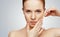 Beauty concept rejuvenation, renewal, skin care, skin problems