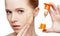 Beauty concept rejuvenation, renewal, skin care, skin problems w