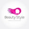 Beauty Fashion Spa Logo design. Haircut salon make up logotype concept icon. Beauty clinic,beauty salon logotype.