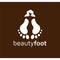 Beauty foot logo vector element. foot logo template