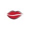 Beauty lips women icon