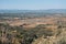 Beauty of the Luberon from the top of the terrace in the village of Lacoste