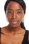 Beauty, makeup and confidence with portrait of black woman for attractive, youth and designer. Creative, cute and