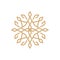 Beauty mandala ornaments, bloom leaf patterns logo design