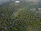 The beauty of the Panorama of CENGKEH gardens and reservoirs in the patean of Kendal Regency, Indonesia