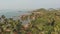 Beauty Pathem beach aerial view landscape, Goa state in India.