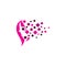 Beauty Pixel Logo Icon Design
