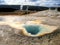 Beauty pool basin in Yellowstone (Wyoming, USA)