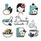 Beauty rituals icons