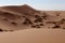 beauty of the Saharan dunes around Merzouga, Morocco