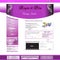 Beauty salon business website template