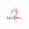 Beauty Salon Line Art Logo Vector Design
