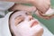 Beauty salon series, facial mask