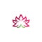 Beauty Vector Lotus flowers design logo Template