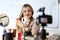 Beauty Vlog Podcast Girl Streaming Video Advice