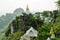 The beauty of Wat Chalermprakiat at Lampang,Thailand