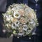 Beauty wedding bouquet of roses