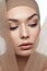 Beauty Woman Face With Even Skin Tone Foundation