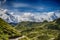 Beautyfull mountain landscape. Alps montains in Bagolino, province of Brescia, Italy