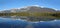 Beauvert lake landscape in Jasper national park