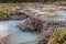 Beaver dams in Laguna Esmeralda trail