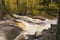 Beaver River Waterfall In Autumn