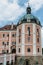 Becov nad Teplou,Czech Republic-August 21,2021.Gothic medieval castle,Renaissance palace,Baroque chateau with Reliquary of St.