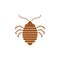 Bed bug icon. bedbug sign. chinch vector illustration