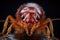 Bed bug macro. Cimex hemipterus, close up view