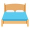 Bed Color vector icon fully editable