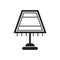 bed lamp. Vector illustration decorative design