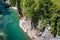 Bed of the Versasca river in Lavertezzo, Valle Versasca. The river with the cleanest water in the world