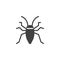 Bedbug insect icon vector