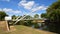 Bedford River Ouse Butterfly footbridge over the River Ouse