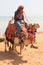 Bedouin on the camel