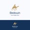 Bedouin on camel logo