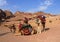 Bedouin camels in Petra, Jordan