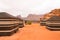 Bedouin tents, Wadi Rum desert, Jordan