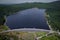 The Bedrichov Dam in liberec region in Jizera mountains  in Czech Republic