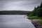 The Bedrichov Dam in liberec region in Jizera mountains  in Czech Republic