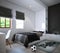 The Bedroom design ,interior of modern cozy style