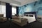 Bedroom or Hotelroom Interior 3D Illustration Photorealistic Rendering