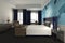 Bedroom or Hotelroom Interior 3D Illustration Photorealistic Rendering